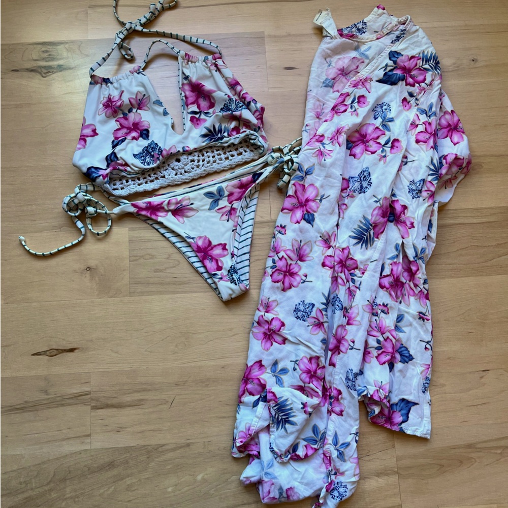 Bikini and cover up set